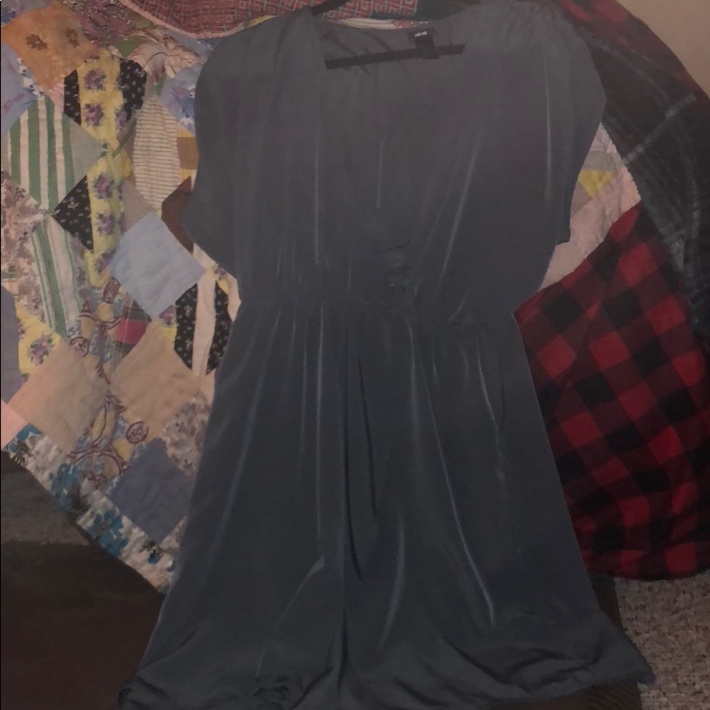 H&M stunning silver dress